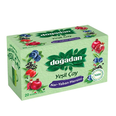 Dogadan zaļā granātābolu tēja ar meža ogām, 20x1,8g