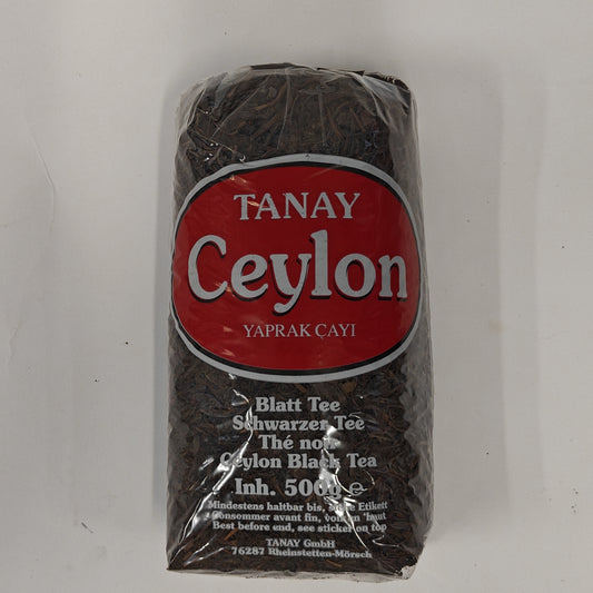 Melnā Ceilonas tēja 500g Tanay