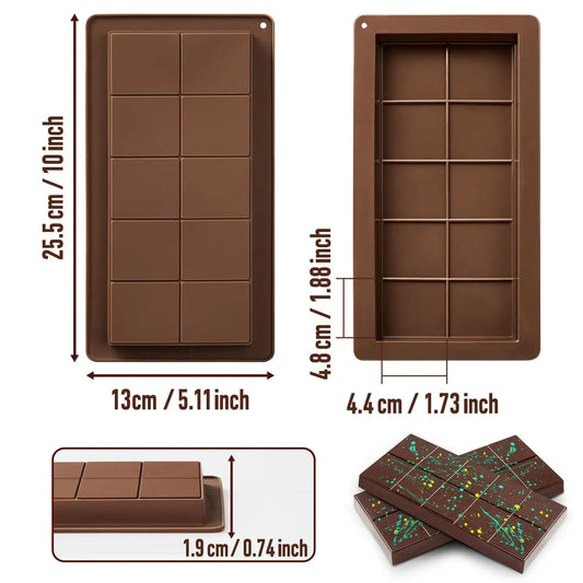 Silikoonvorm Dubai šokolaadi valmistamiseks
