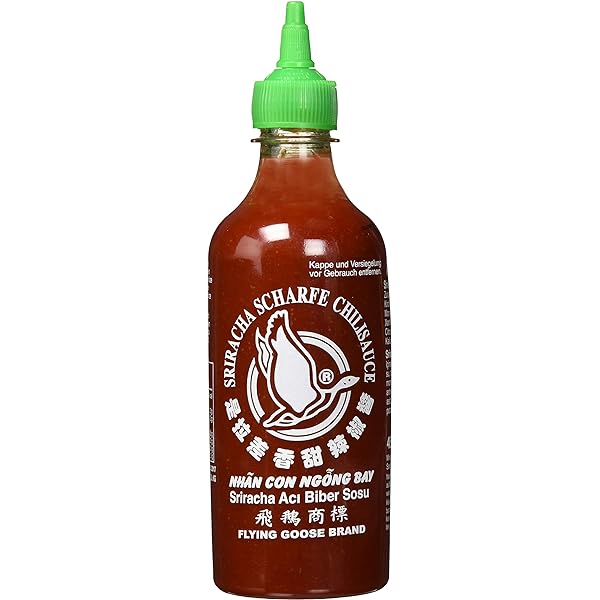 Sriracha ekstra sarımsaklı acı sos, 500ml