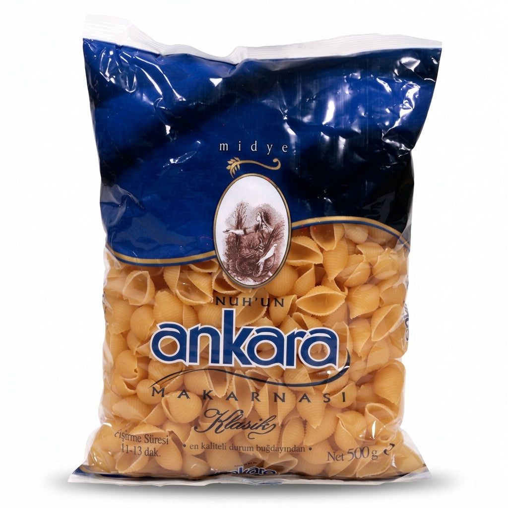 Ankara, Midye Makarna, gliemežvāku formas makaroni, 500g