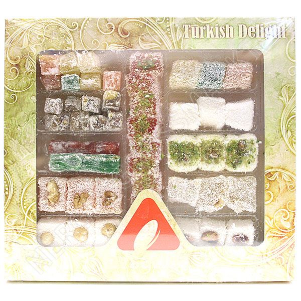 Avşarlar Karışık aromalı Lüks lokum 600g - by Turku Kārums - lokum, lux lokum, lüks lokum, meyveli lokum