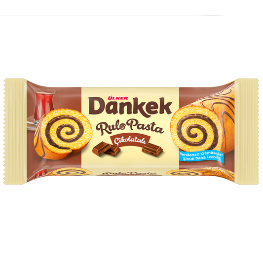 Biskvīta rulete ar tumšās šokolādes krēmu, DANKEK, Ulker, 235g