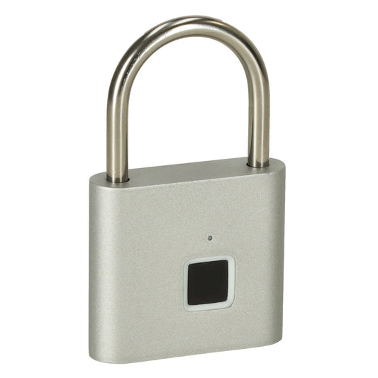 Viedā elektroniskā piekaramā slēdzene ar pirkstu nospiedumu lasītāju (IP56 / USB)