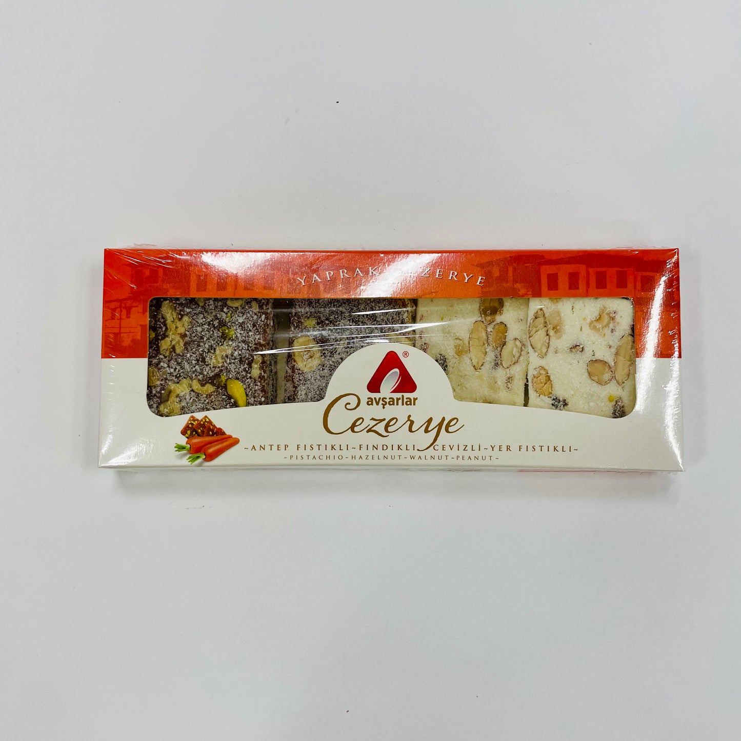 Avsarlar desertas su morkomis ir pistacijomis 220g