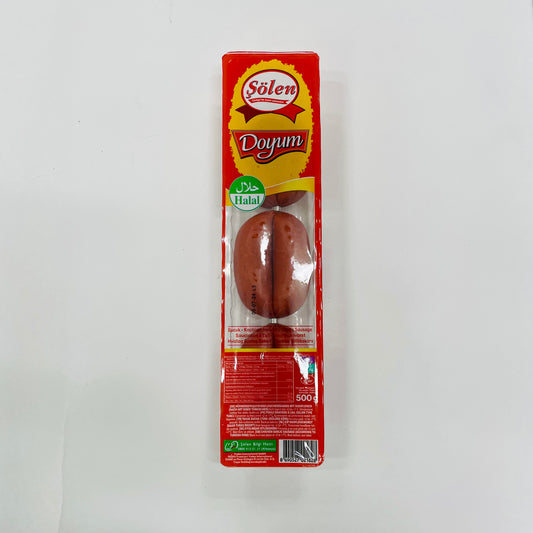 Şölen sucuk vorst, Halal 500g