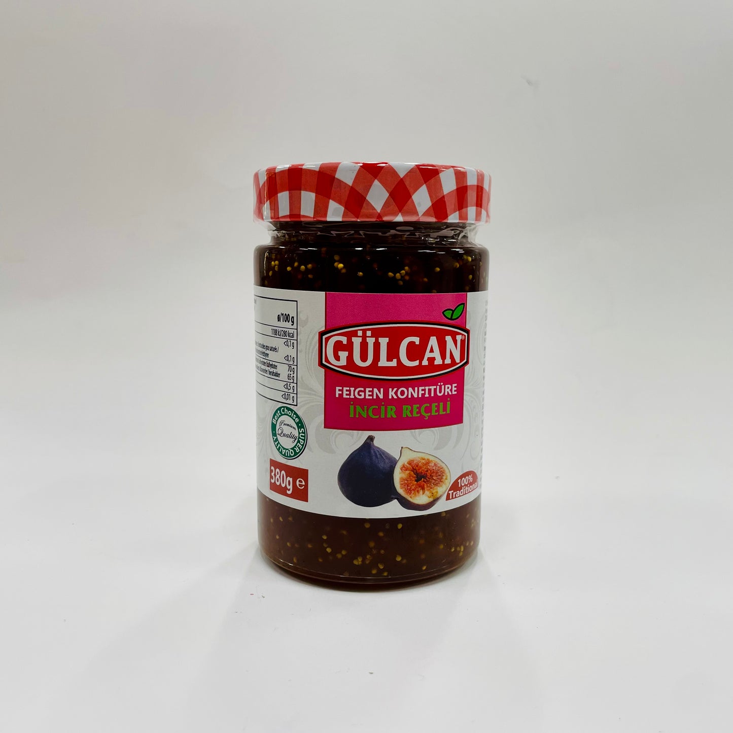 Gulcan vīģu ievārījums, 380g