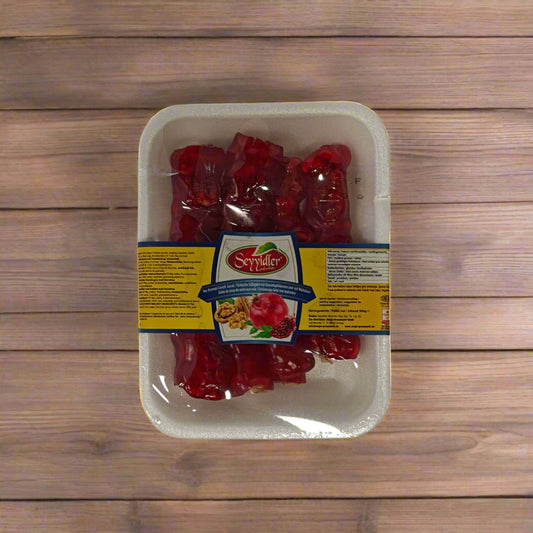 Nar ve çekirdekli cevizli Seyyidler çubukları, tabakta 300g