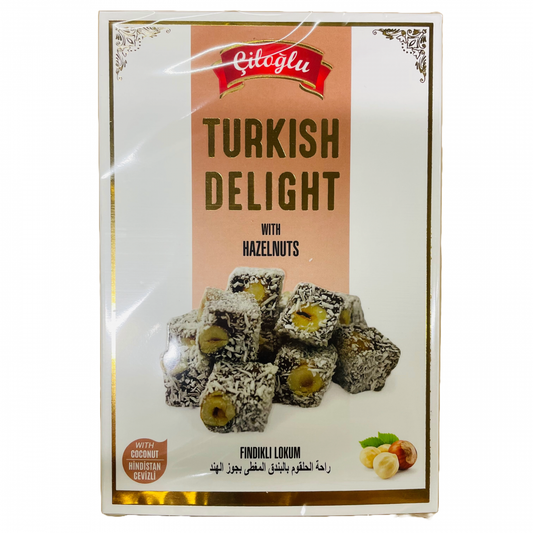 Lukums sarapu pähkli- ja kookositäidisega CILOGLU, 200g