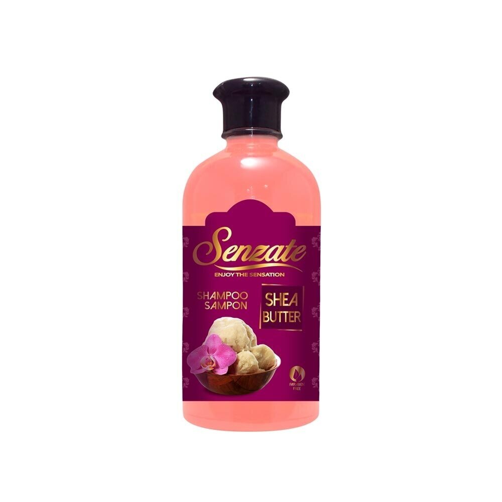 Plaukų šampūnas SENZATE ŠĪ SVIESTAS, 500 ml