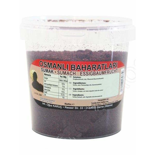 Osmanlı Ottoman sumak garšviela 260g
