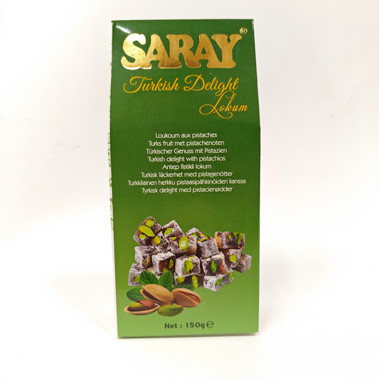 Saray turku lokums ar grauzdētām pistācijām 150g