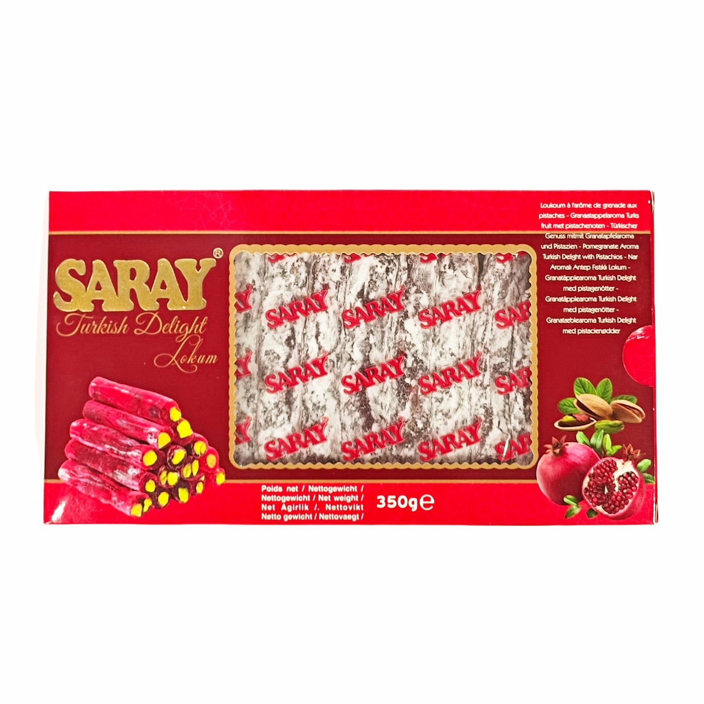 Saray granātābolu pirkstiņi ar pistācijām 350g