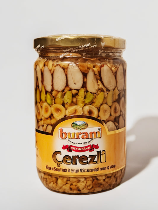 Бурaм сладкая смесь орехов 720г