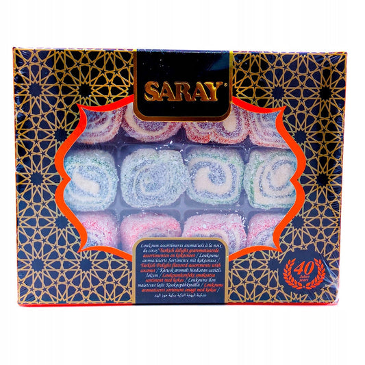 Saray Türgi maiuspalad assortii puuviljadega 300g