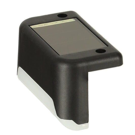LED kāpņu gaismekļi ar krēslas sensoru, ūdensizturīgi ar saules paneļiem, 8 gab. komplekts