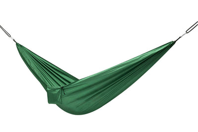 Ceļojumu un tūrisma šūpuļtīkls, hammoks, 270 cm, zaļš