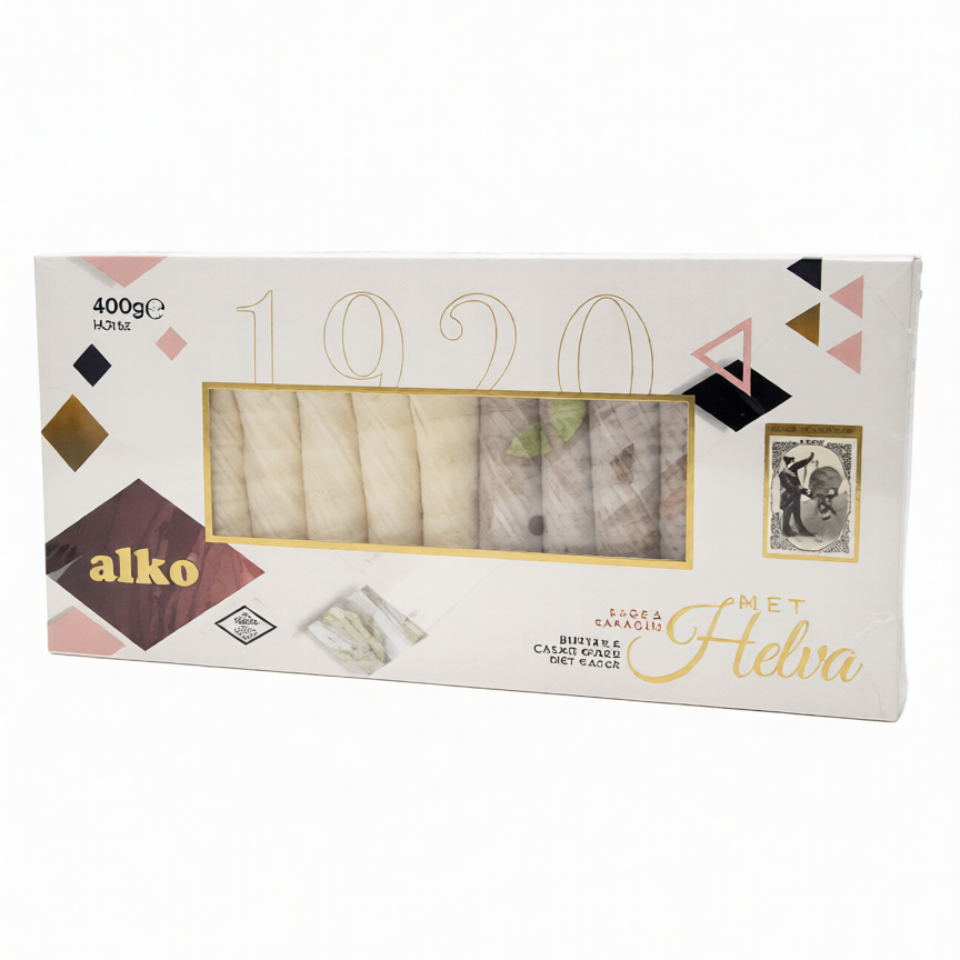 Sezama pismaniye halva ar kakao un vaniļu, Alko, 400g