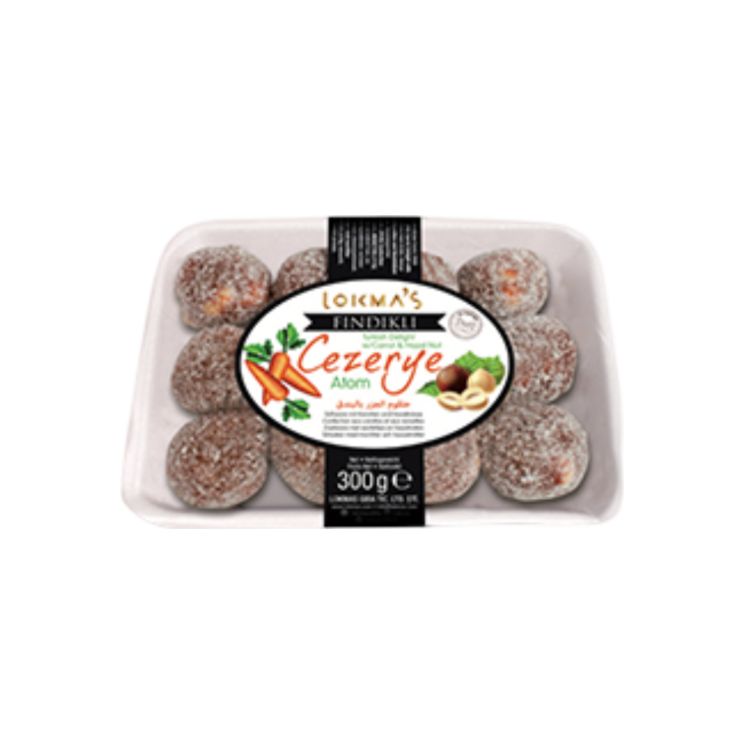 Lokma's atom deserts ar burkāniem 300g
