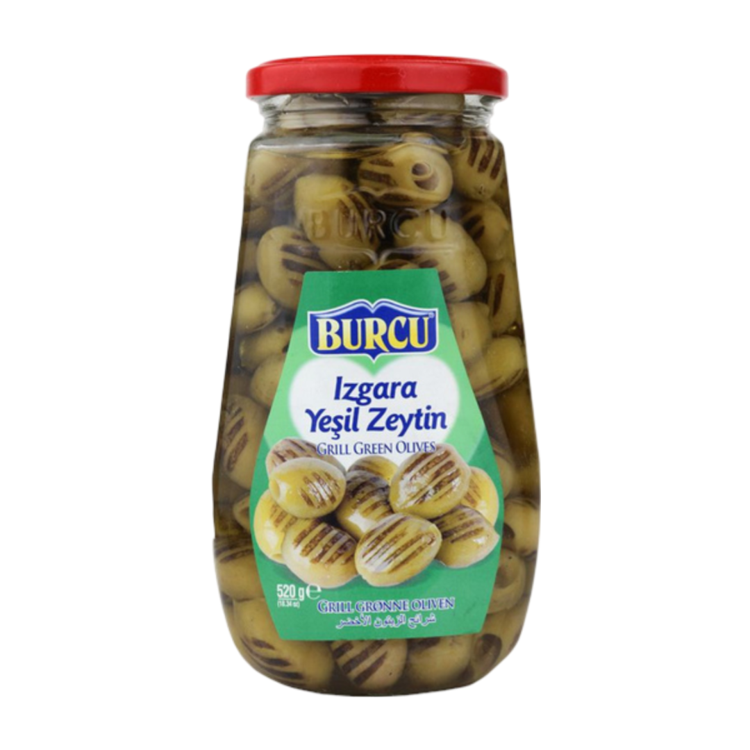 Burcu ızgara yeşil zeytin 520g