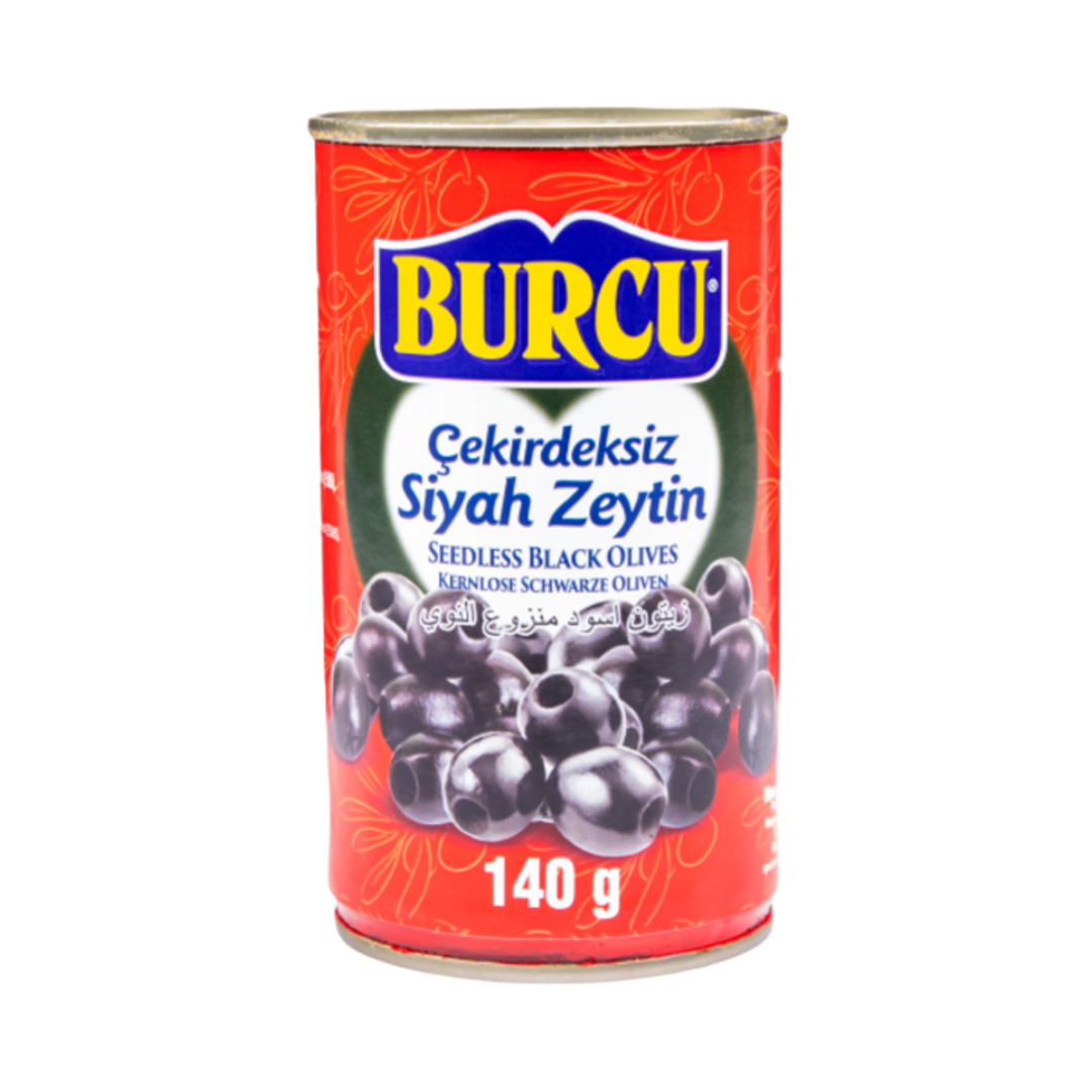 Burcu Juodosios alyvuogės be kauliukų 140g