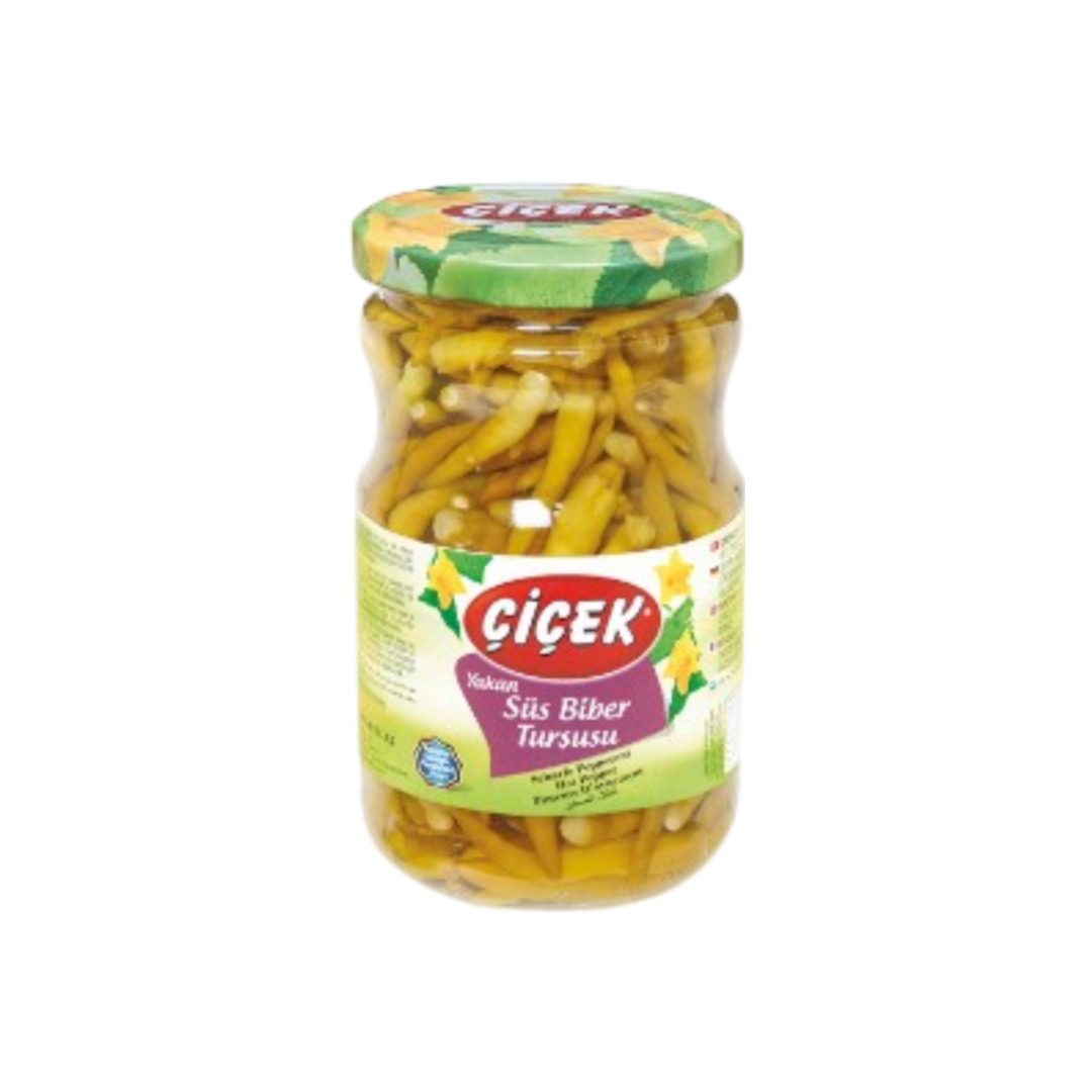 Çiçek marine edilmiş biber 370g