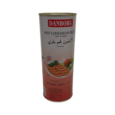 Danborg pjaustyta jautienos ir vištienos saliami dešra 1650g