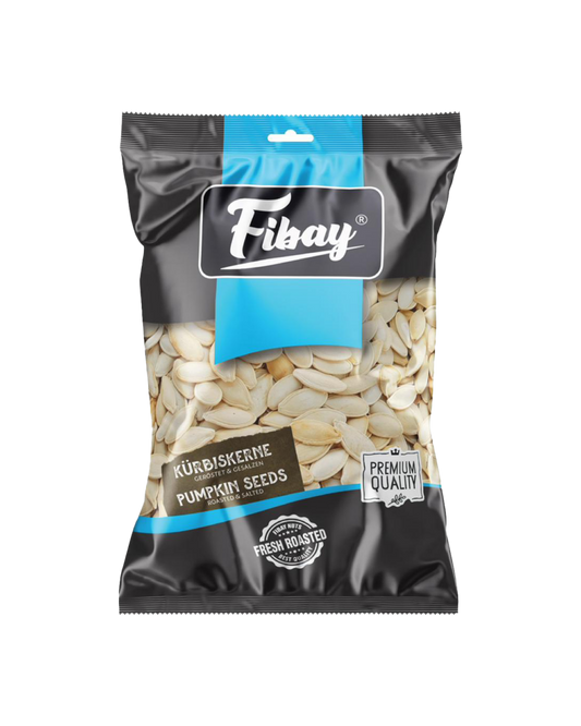 Fibay kavrulmuş, tuzlu kabak çekirdeği 120g