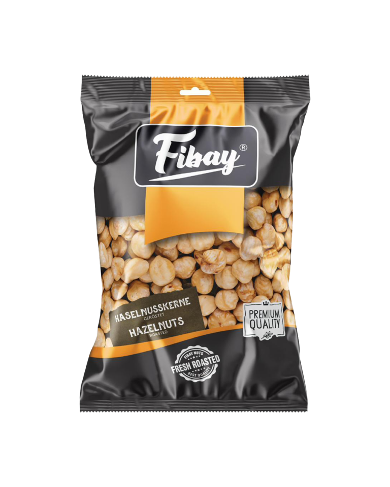 Fibay grauzdēti lazdu rieksti 120g