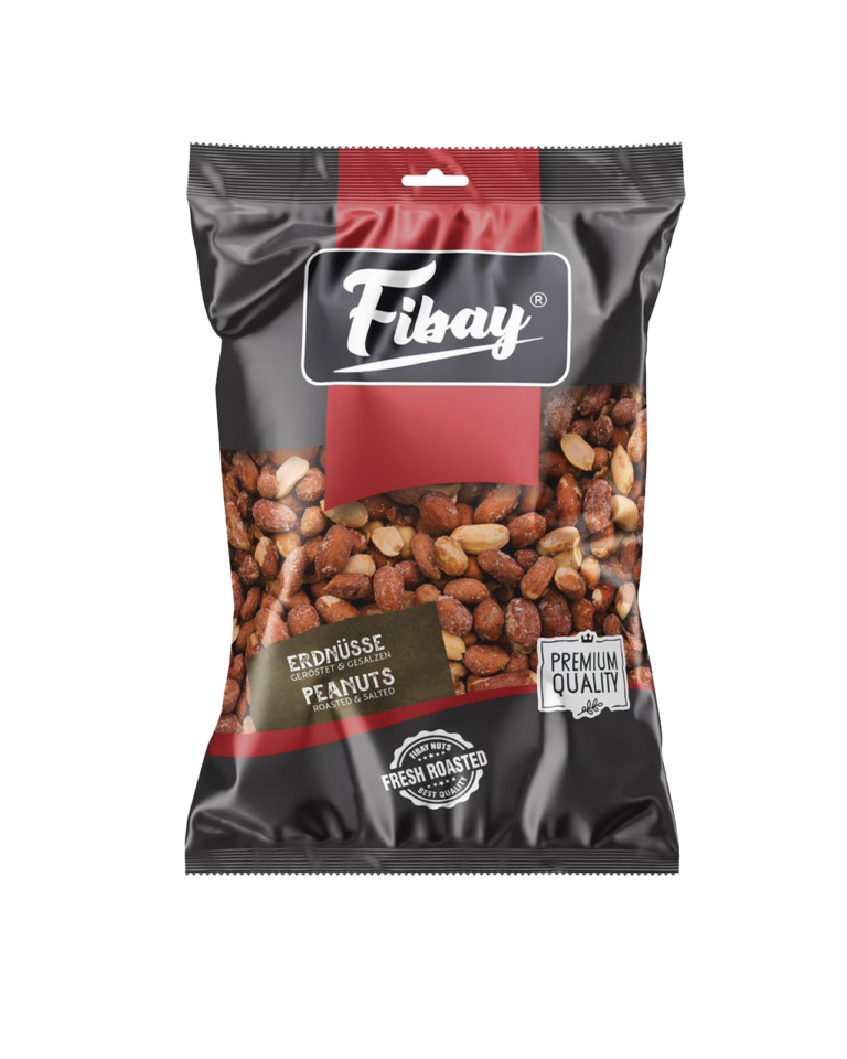 Fibay röstitud soolatud maapähklid 130g