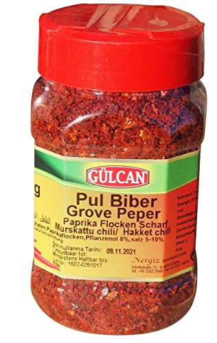 Gülcan čili pārslu garšviela 180g