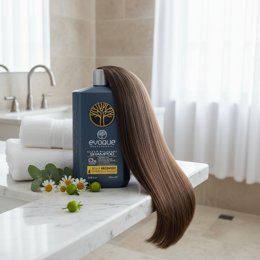 EVOQUE PROFESSIONAL profesionāla matu kopšana luksusa vannasistabā