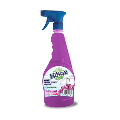 Logu tīrīšanas līdzeklis ar ceriņu aromātu, HILLOX, 500ml