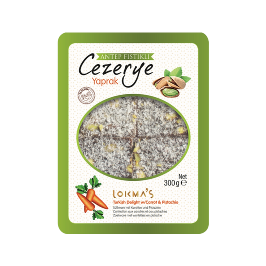 Lokma magustoit porgandi ja pistaatsiapähklitega 300g