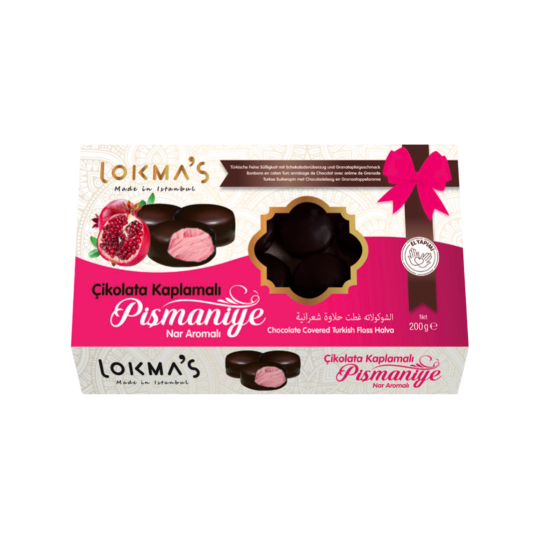 Lokma's granātābolu cukurvate šokolādē pismaniye 200g