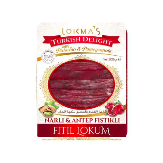 Lokma granaatõunapulgad pistaatsiapähklitega 300g