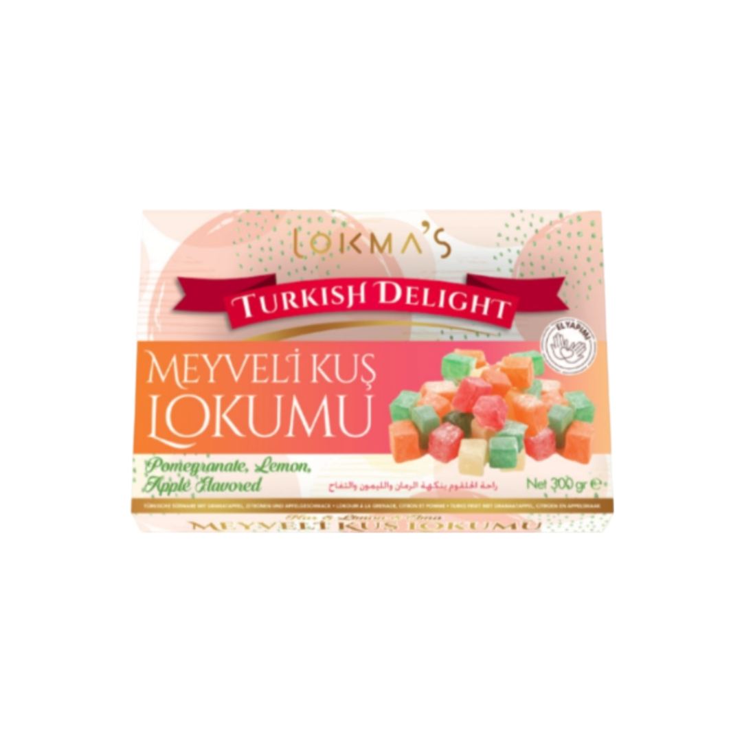 Lokma's mini miksētais augļu lukums 300g
