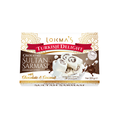 Lokma'nın sultan lokumu çikolatalı 300g