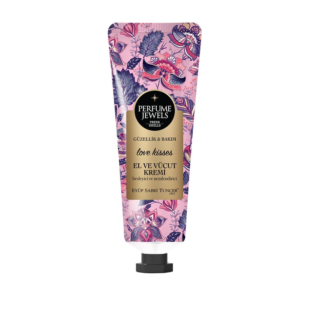 Perfume Jewels Love Kisses krēms rokām un Ķermenim 50 ml