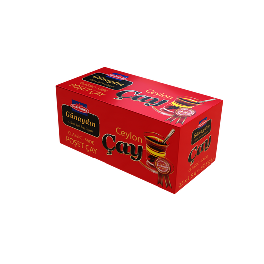 Marmara Gunaydin klasiskā melnā tēja, maisiņos 25x2.5g