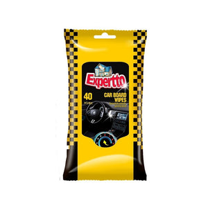 Drėgnos servetėlės, EXPERTTO, automobilių salonui, 40 vnt.