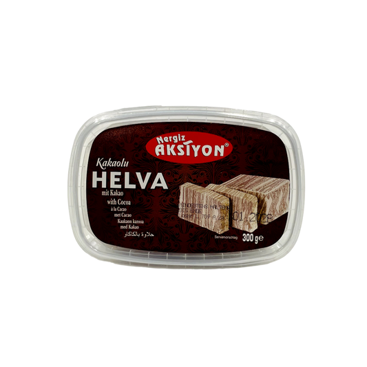Нергиз Аксиён шоколадная Халва 300г