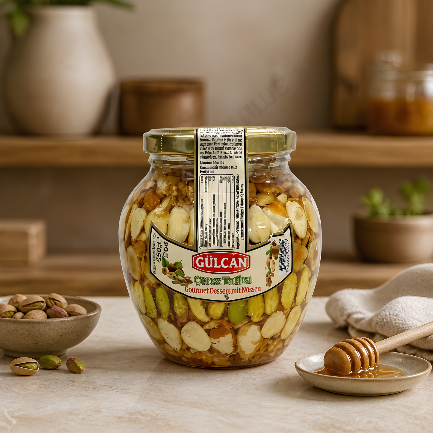 Enerģijas un spēka maisījums ar riekstiem un medu, Gülcan, 420g