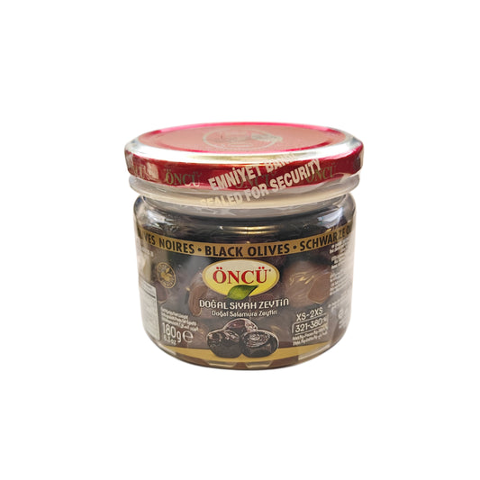 Melnās Olīves, Öncü , sālītas (Xs)-(2xs) 180 G