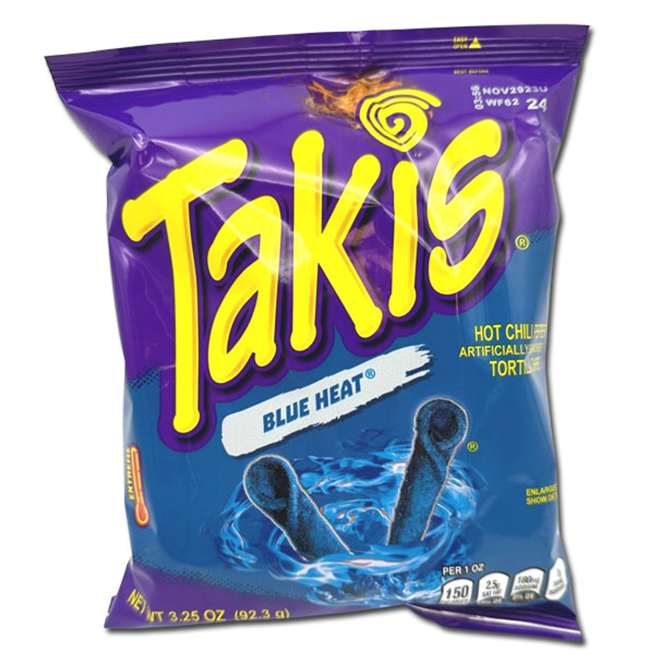 Takis Blue Heat ipsi 92g Turku K rums Takis Blue Heat ipsi 92g Turku K rums