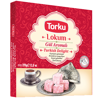 TORKU rožių skonio lokumas 390G