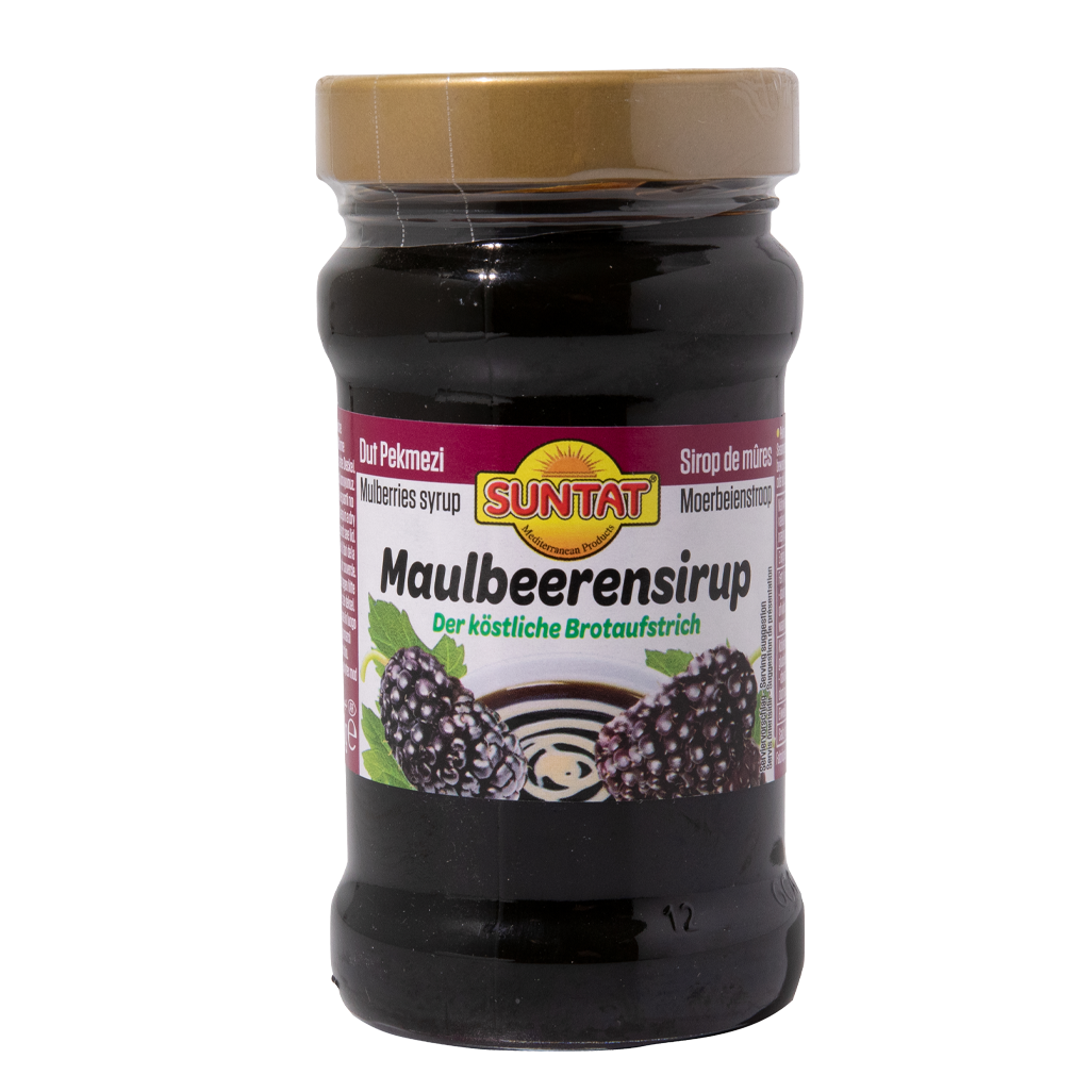 Zīdkoka sīrups, bez pievienota cukura, SUNTAT, 390g