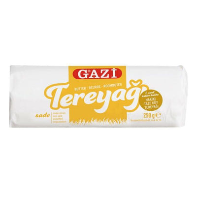 Gazi sade tereyağ 250g - by Gazi - tereyağ