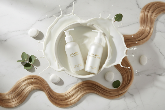 Keratīna matu kopšana – viss, kas jāzina par spīdīgiem un veselīgiem matiem