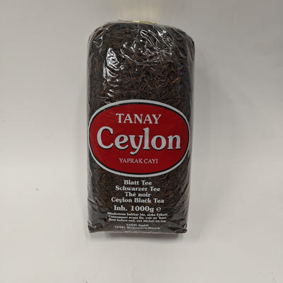 Siyah Seylan çayı 1000g Tanay